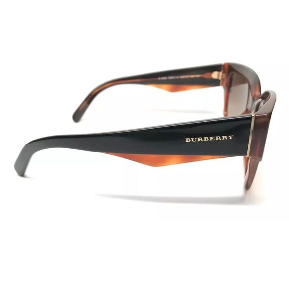 Burberry Women\'s Black and Amber Sunglasses!